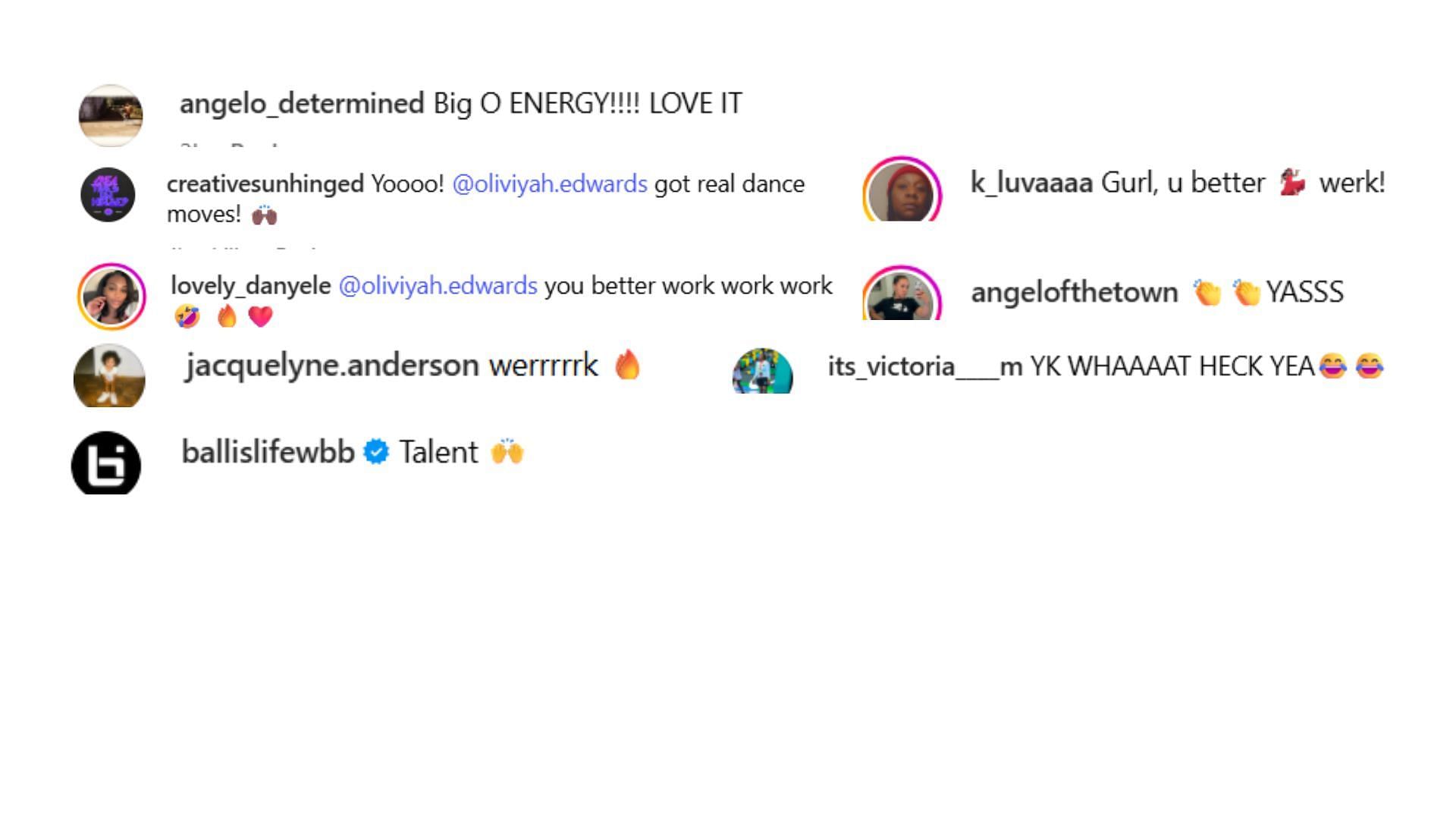 Other fan reactions (Image Source: @3ssbgcircuit/Instagram and @oliviyah,edwards/Instagram)